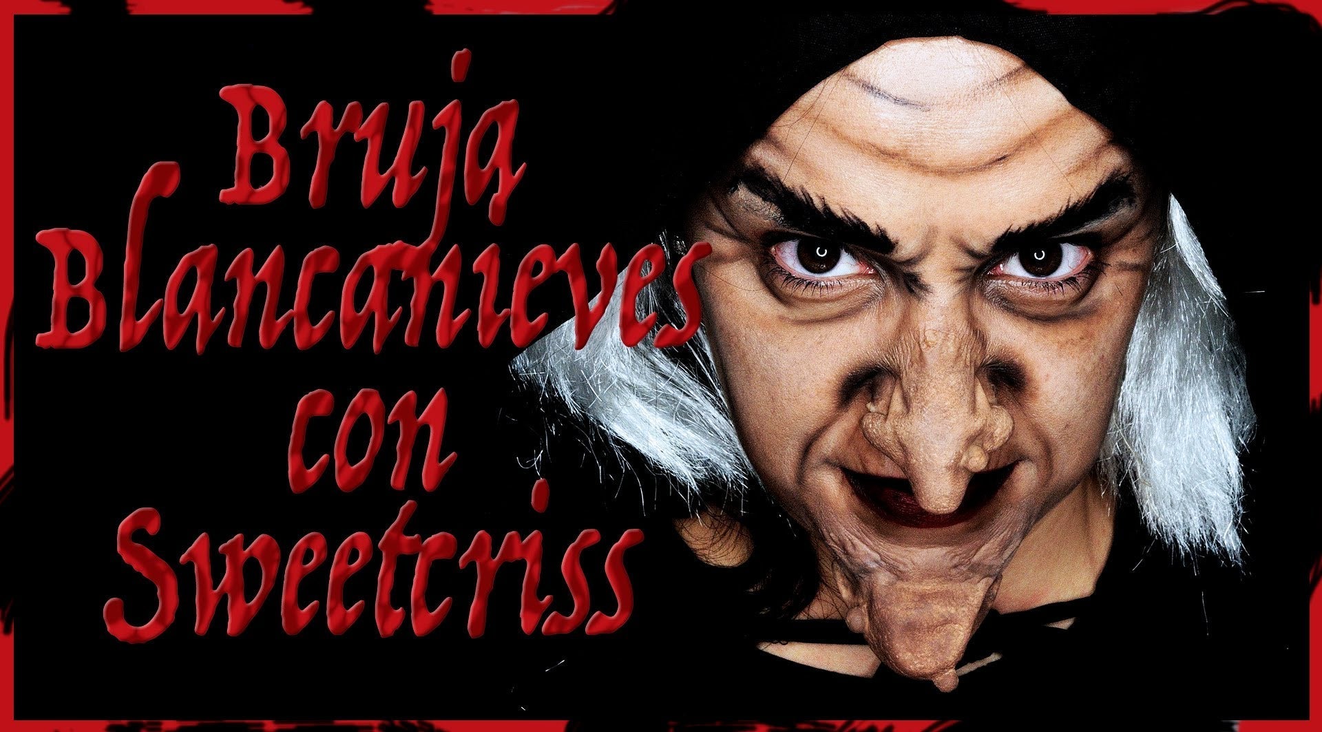 Maquillaje para el disfraz de la Bruja de Blancanieves