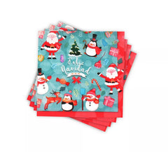12 tovaglioli di carta Buon Natale