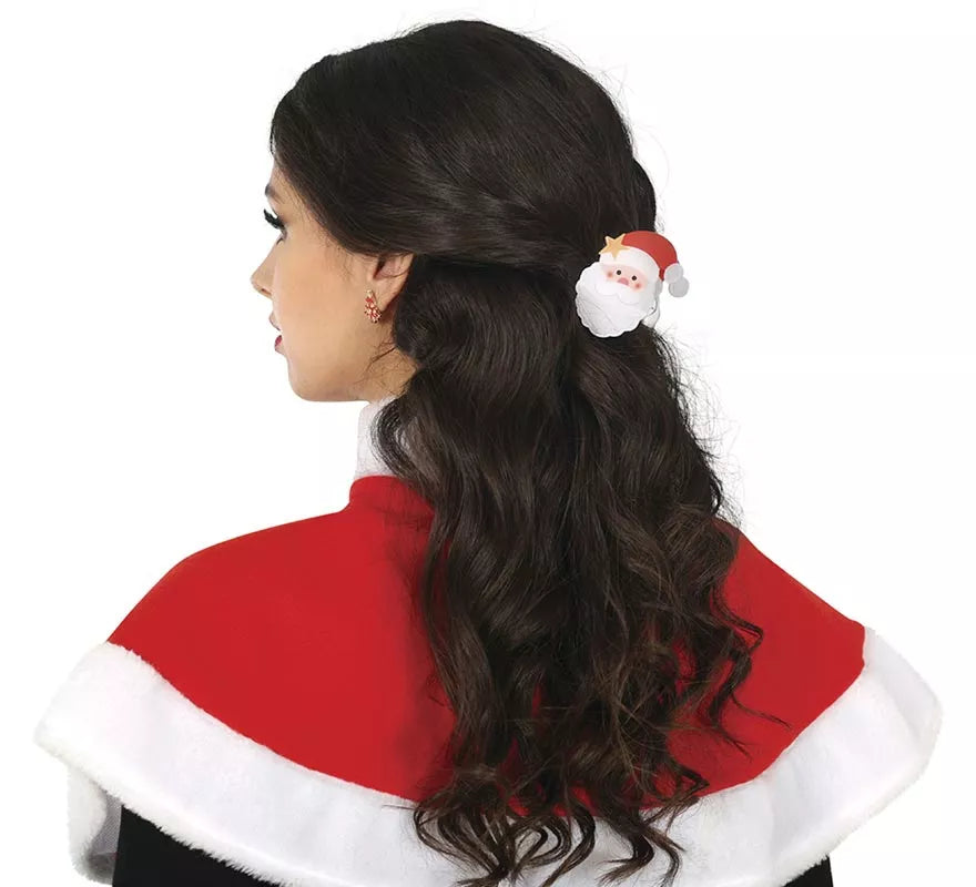 Translation missing: it.2 Pinzas de Papa Noel para el Pelo de 7 cm