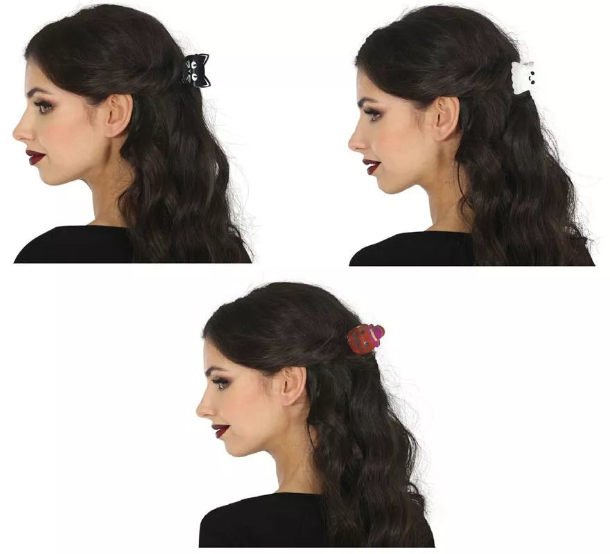 Translation missing: it.3 Pinzas de Halloween para el Pelo de 4 cm