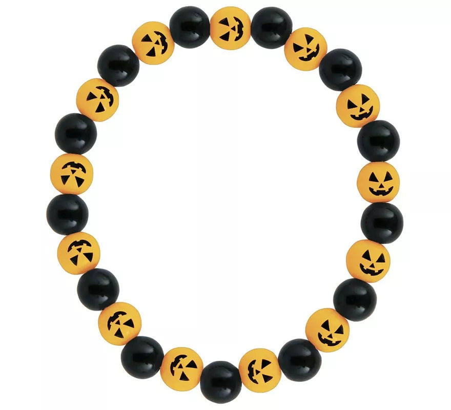 3 Pulseras Happy y Halloween