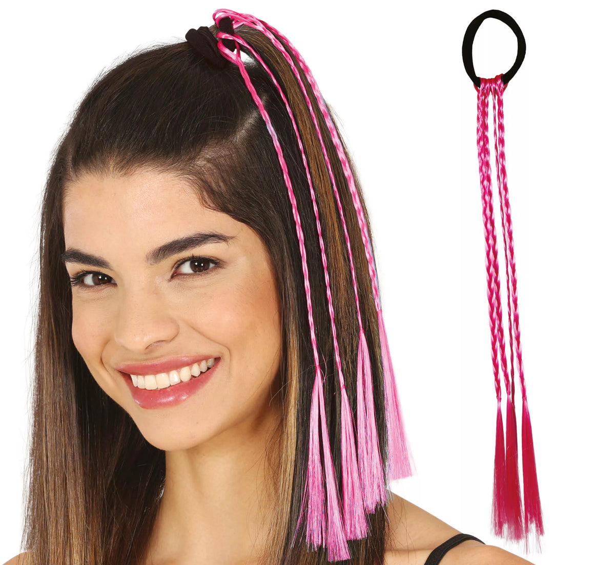 Translation missing: it.3 Trenzas de 35 cm en varios colores