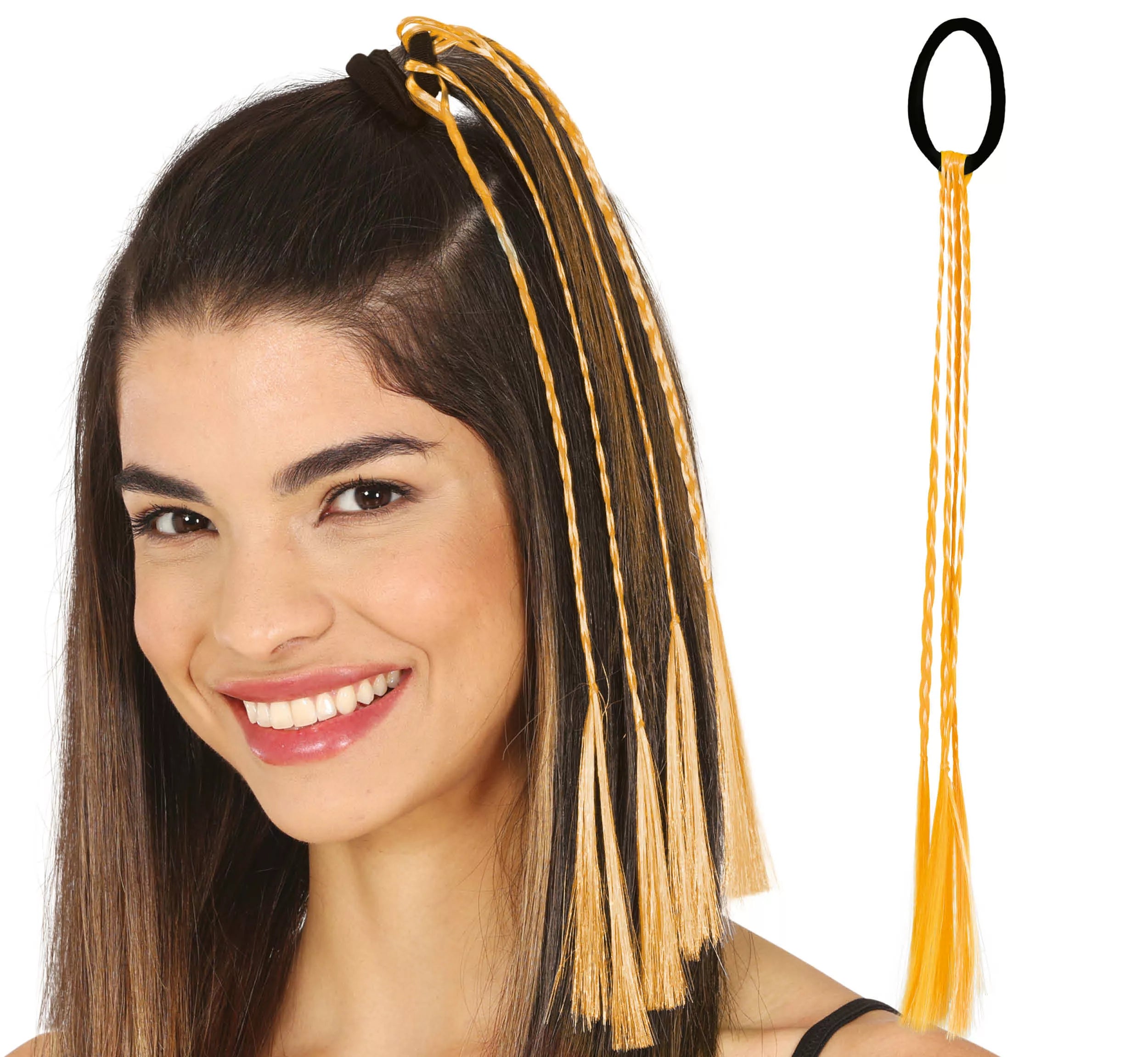 Translation missing: it.3 Trenzas de 35 cm en varios colores
