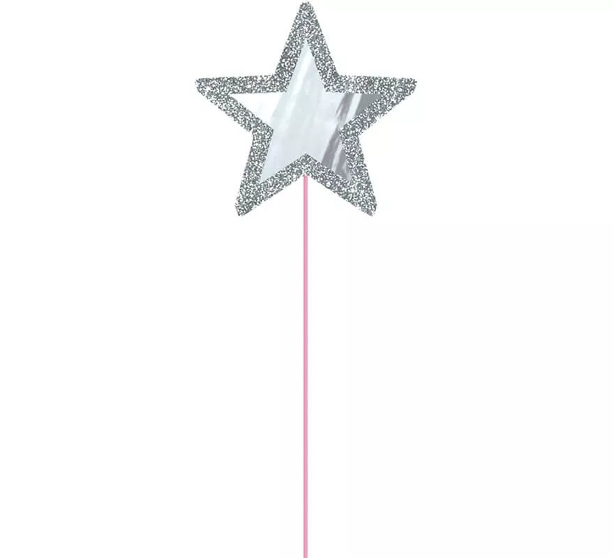 4 Varitas de Estrella Espejo de 29 cm