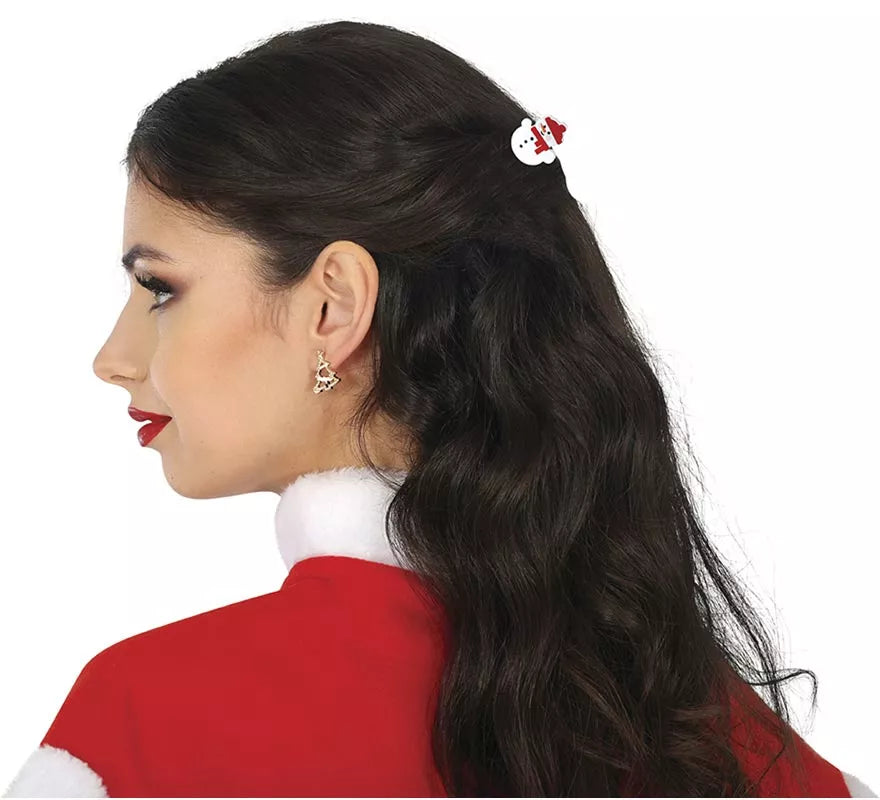 Translation missing: es.5 Pinzas de Navidad para el Pelo de 2,5 cm