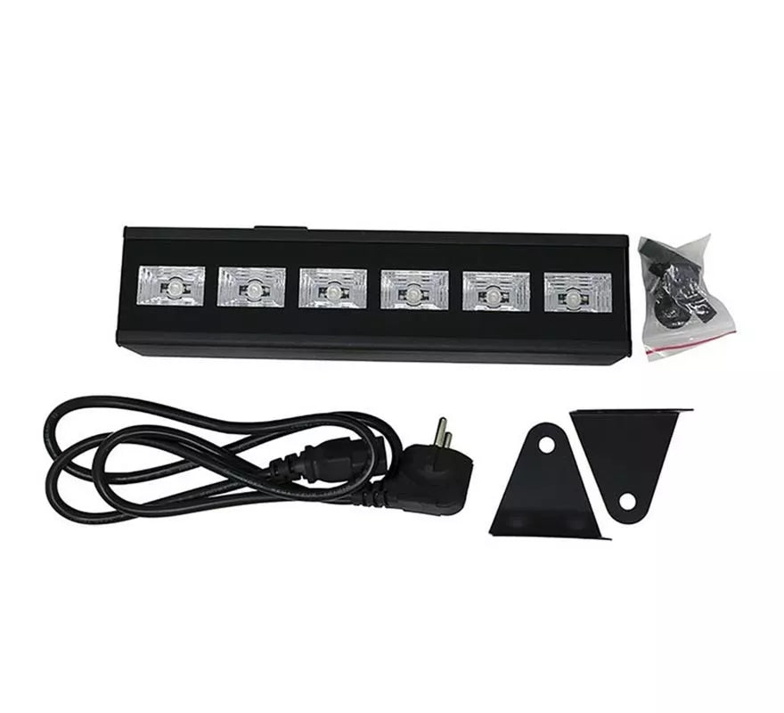 Translation missing: it.6 Leds Luz negra uv para interior de 6x3 w