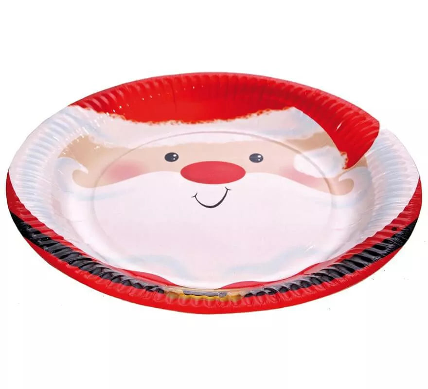 Translation missing: it.6 Platos de Santa Claus de 22 cm