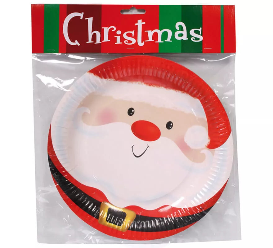 Translation missing: it.6 Platos de Santa Claus de 22 cm