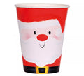 6 Vasos de Santa Claus de 250 ml