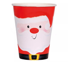 6 bicchieri di babbo natale da 250 ml