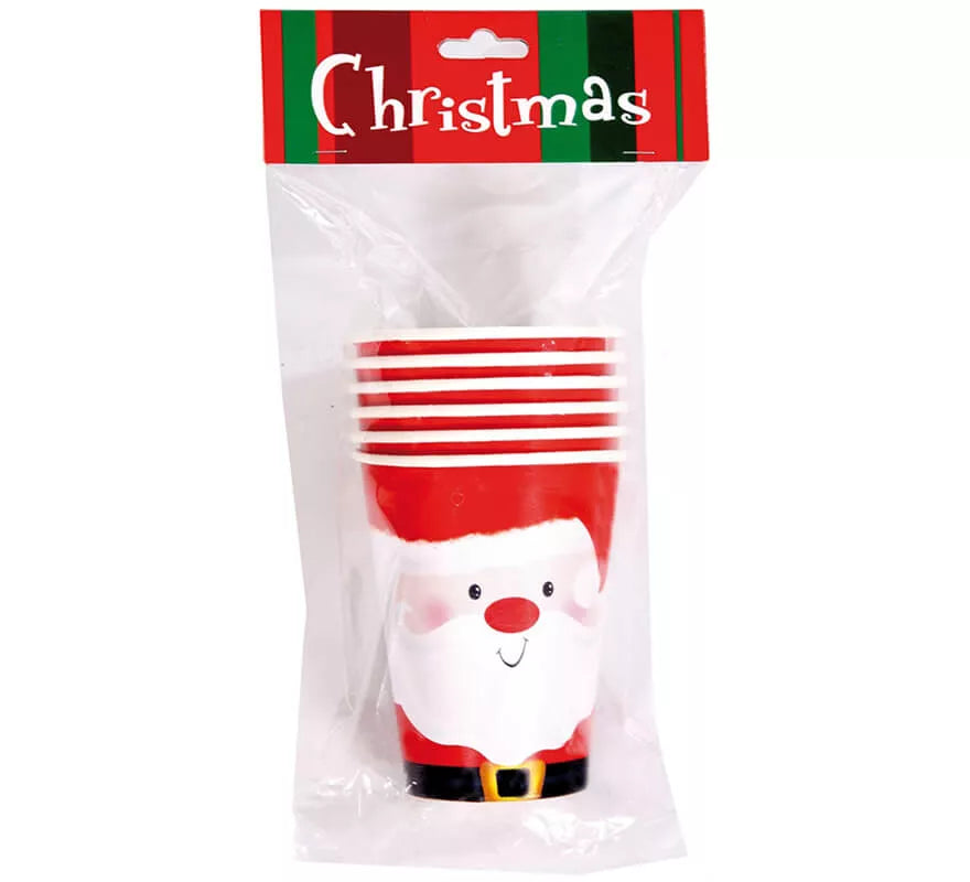 Translation missing: it.6 Vasos de Santa Claus de 250 ml