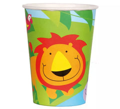 6 bicchieri jungle da 250 ml
