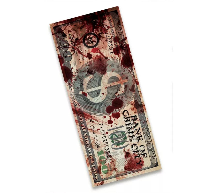 Translation missing: es.75 Billetes Ensangrentados 6x15 cm