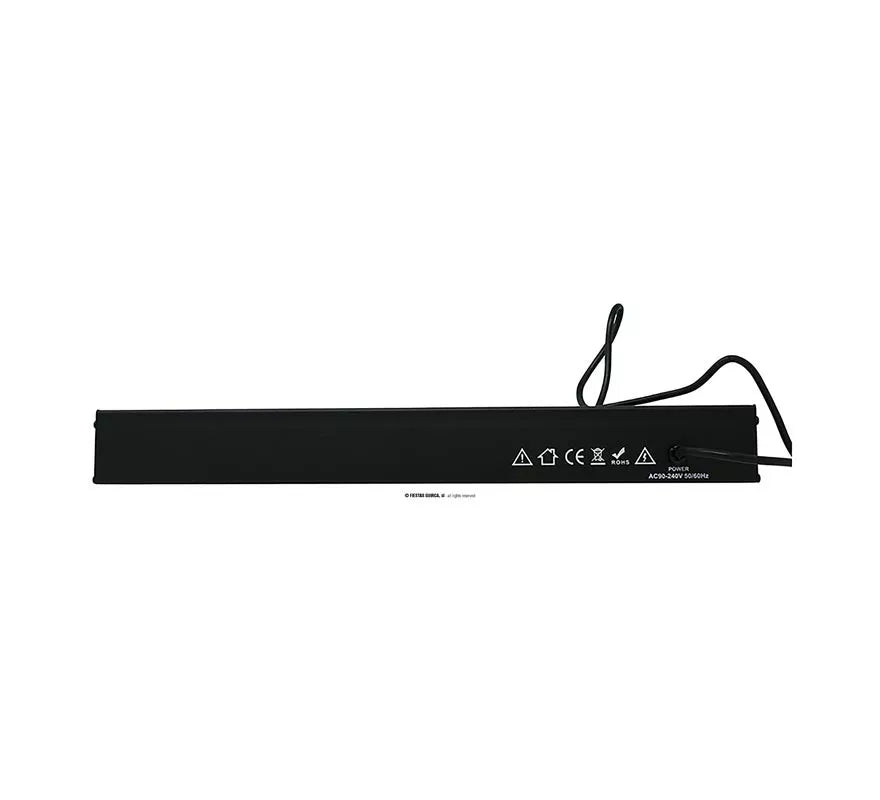 9 Leds Luz negra uv para interior de 9x3 w