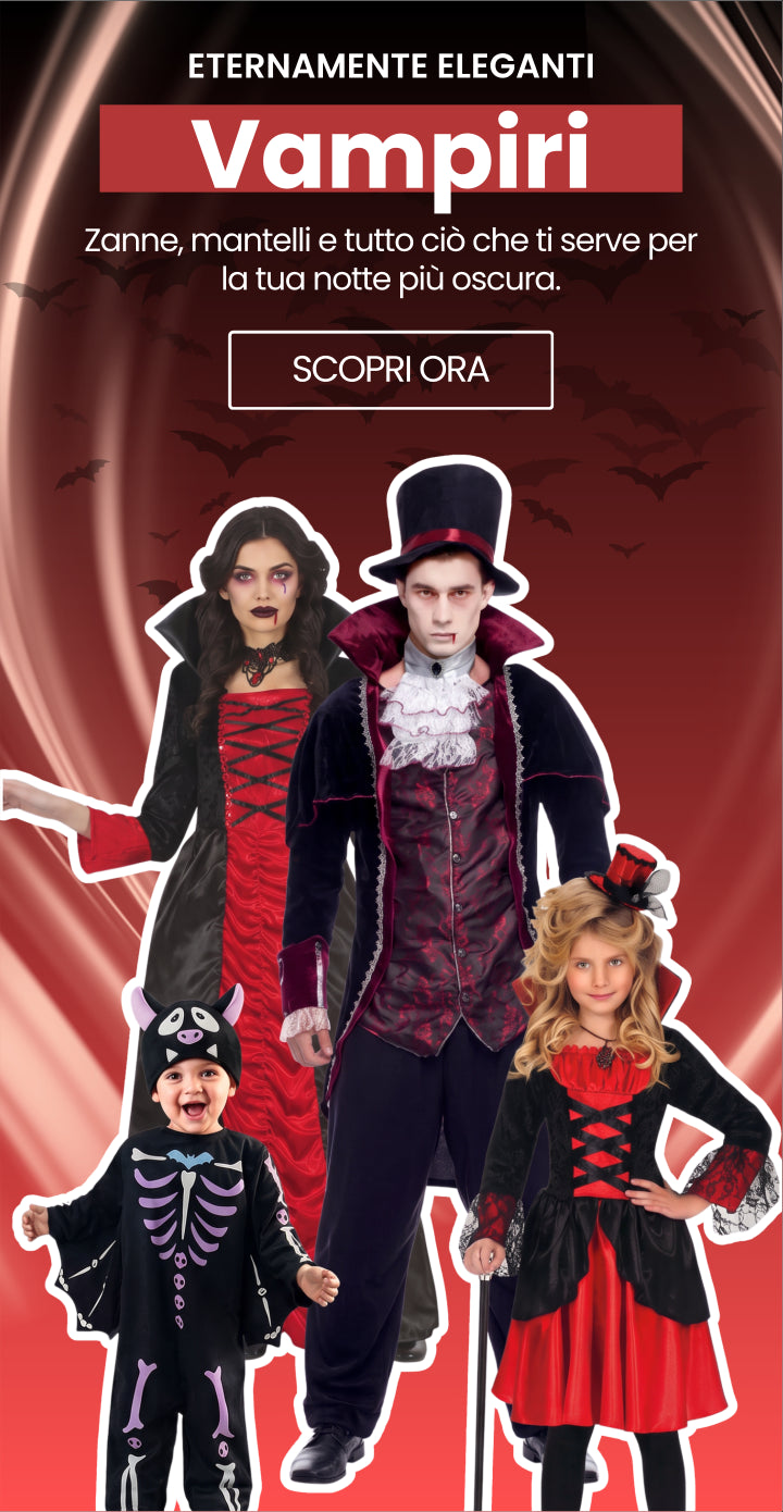 Vedi i costumi da vampiro