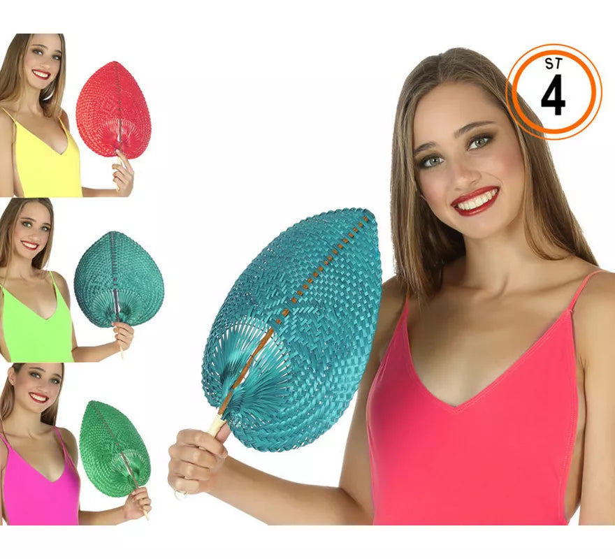 Translation missing: it.Abanico con Forma de Hoja en colores surtidos