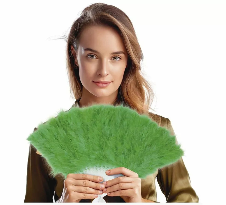 Translation missing: it.Abanico con Plumas de 16 Palas en varios colores