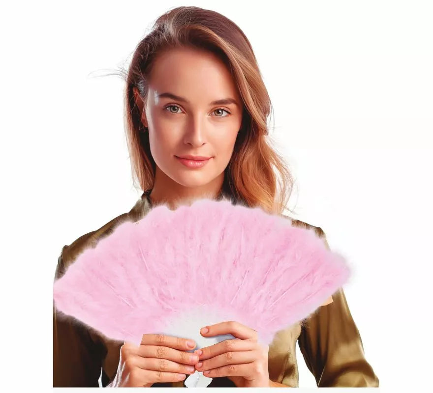 Translation missing: it.Abanico con Plumas de 16 Palas en varios colores