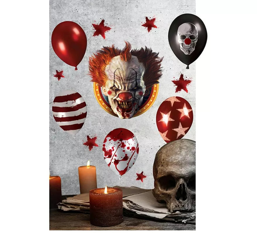 Adhesivo de Pared Payaso de 25x70 cm