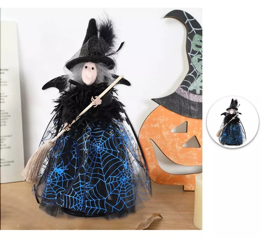 Translation missing: it.Adorno Bruja Luxe Azul 28 cm