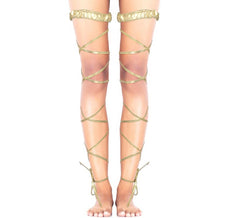 Adornos Wrap de Piernas Romana adulto