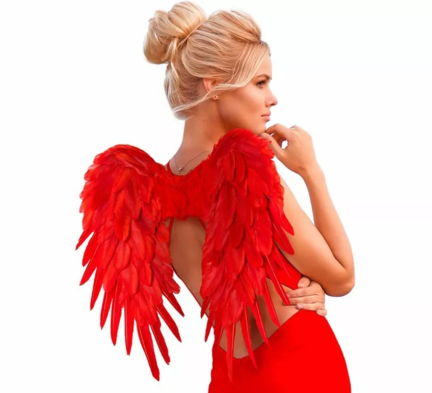 Alas con Plumas de 50x50 cm Plegables en varios colores