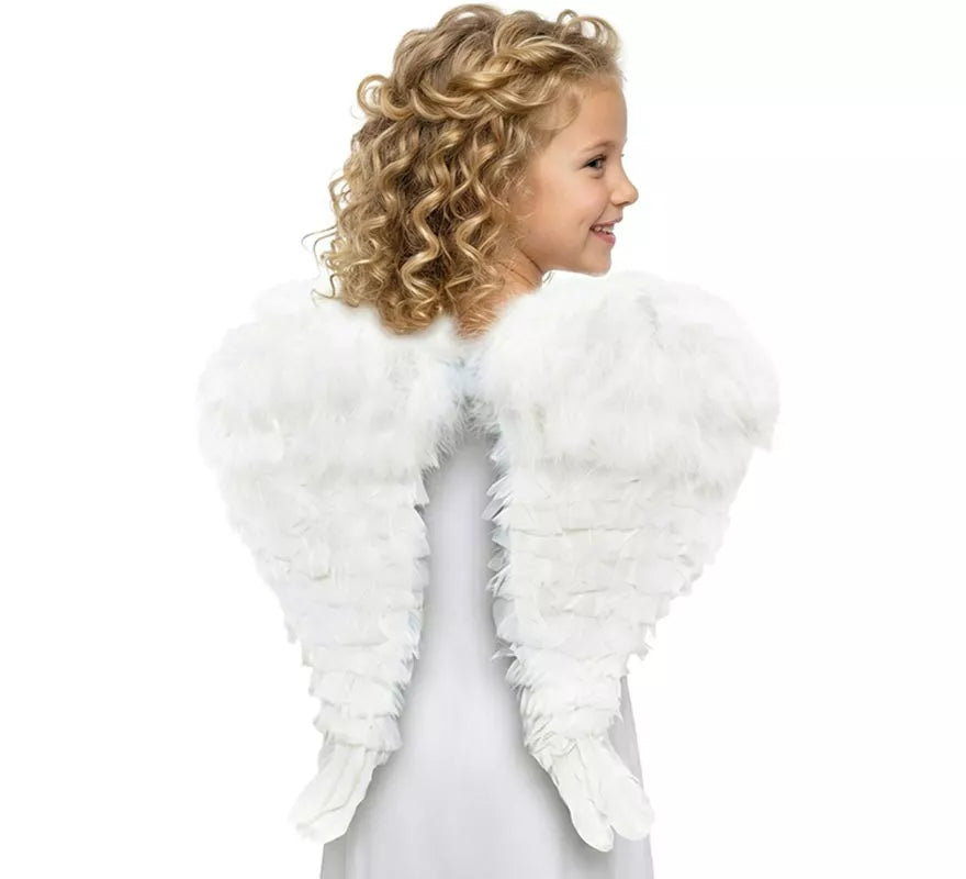 Translation missing: es.Alas de Ángel con plumas 48 cm