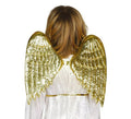 Alas de Ángel infantiles color oro 45 cm