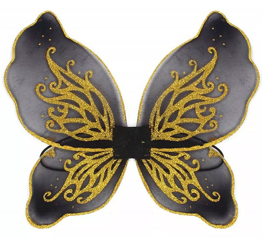Translation missing: es.Alas de Hada Mariposa Negra de 50x30 cm