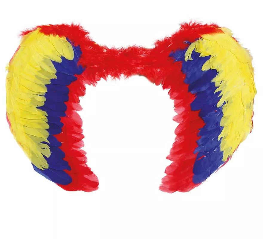 Translation missing: it.Alas de Plumas Multicolor 80 X 50 cm