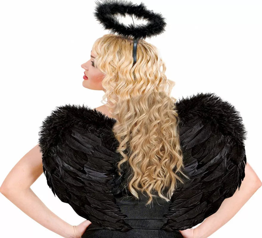 Translation missing: it.Alas de Plumas Negras de 50x40 cm