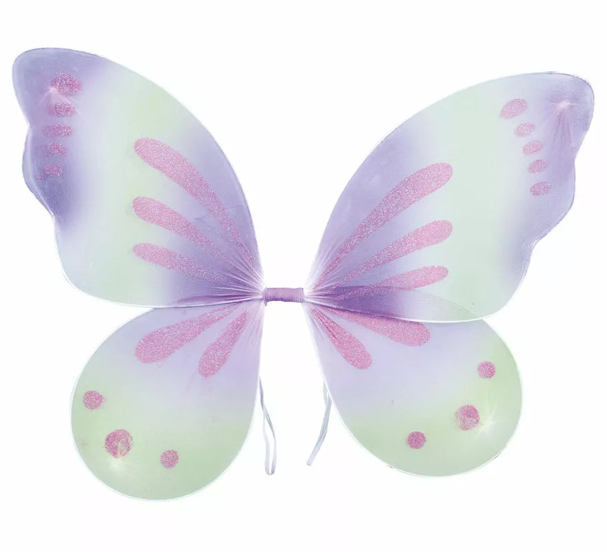 Alas Verdes Lilas de 40x40 cm