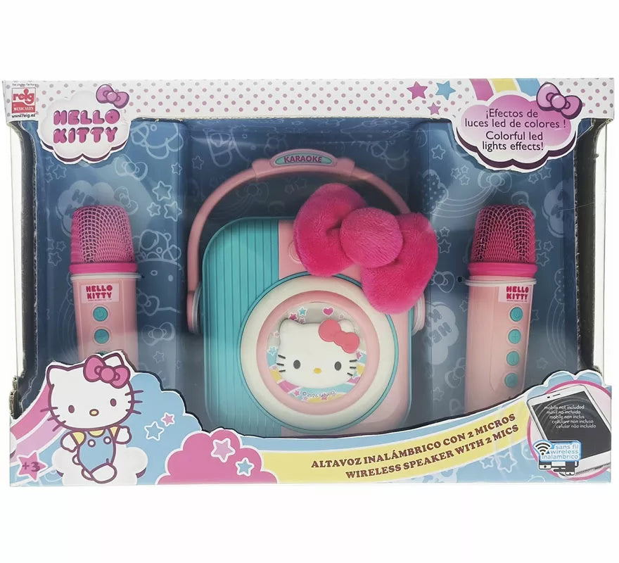 Translation missing: it.Amplificador Hello Kitty con Micrófonos Bluetooth