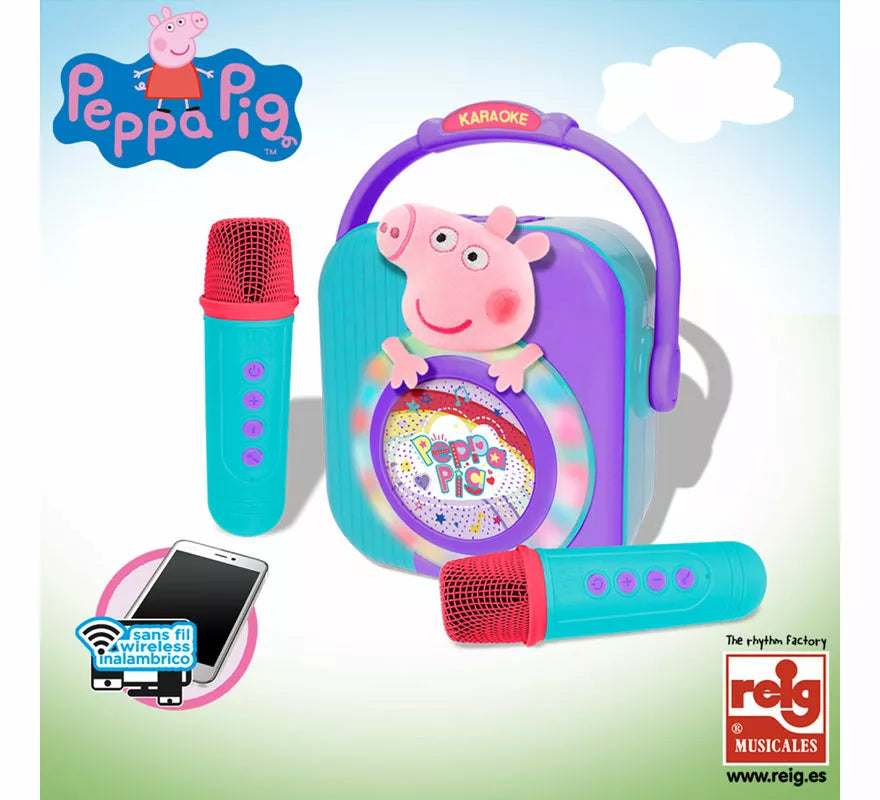 Translation missing: it.Amplificador Peppa Pig con Micrófonos Bluetooth