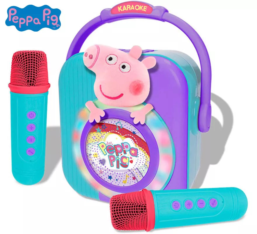 Translation missing: it.Amplificador Peppa Pig con Micrófonos Bluetooth