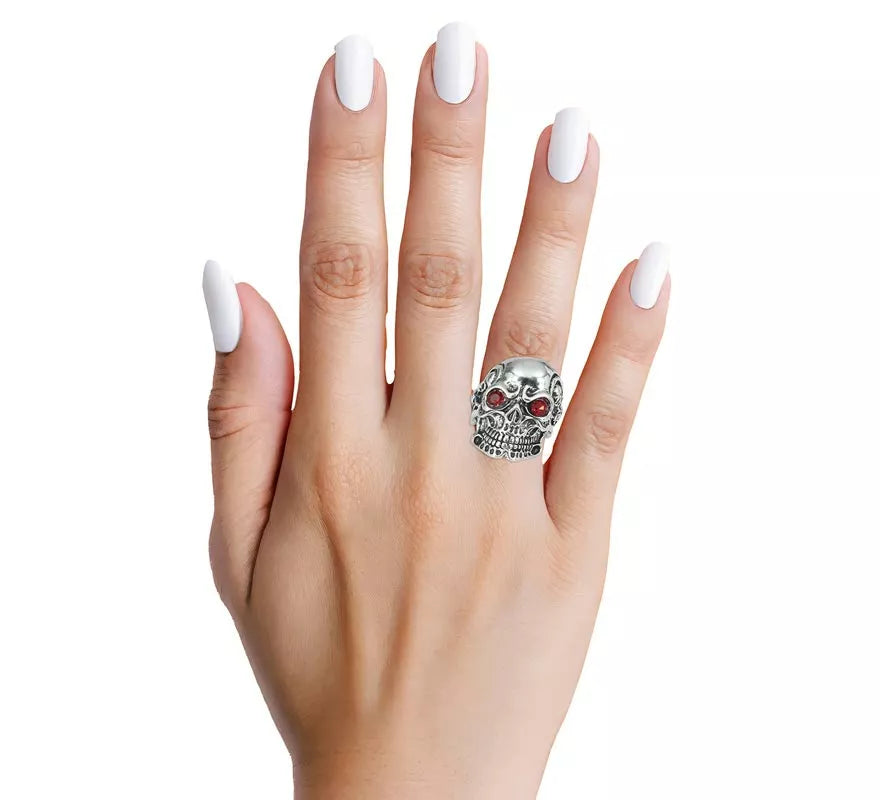 Translation missing: it.Anillo Calavera de Metal