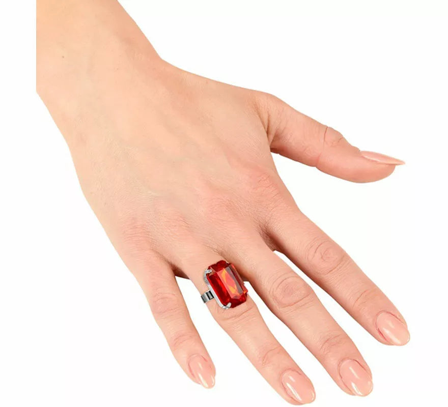 Translation missing: it.Anillo con Gema roja