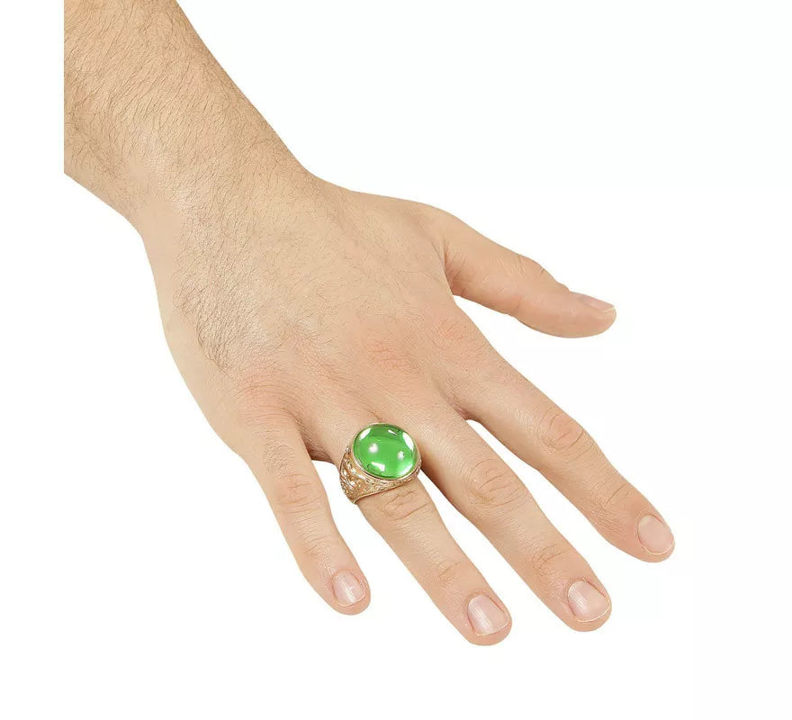 Translation missing: it.Anillo Dorado con Gema Verde