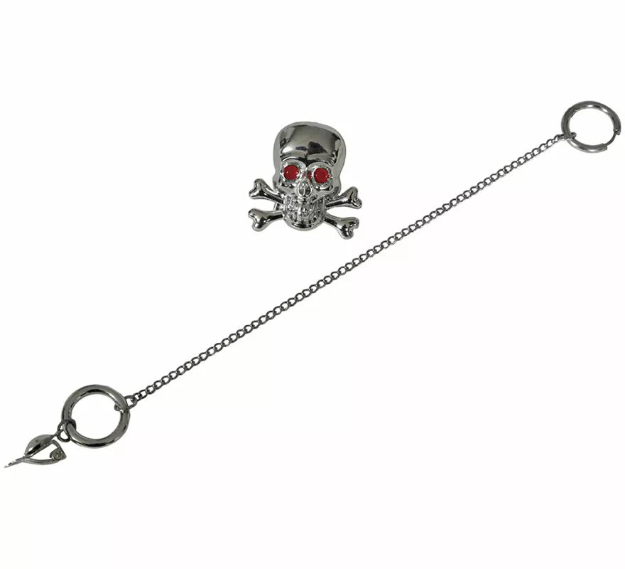 Translation missing: es.Anillo y Pendiente con Piercing Pirata adulta