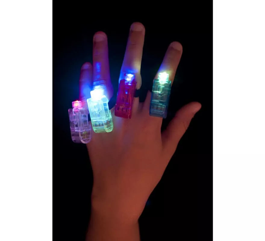 Translation missing: es.Anillos con luz en colores surtidos 4 unidades