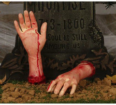 Avambraccio e mano con sangue 32 cm