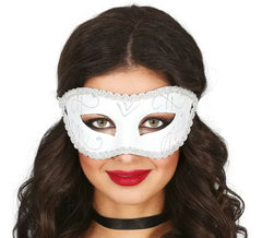 Elegante maschera bianca per adulti