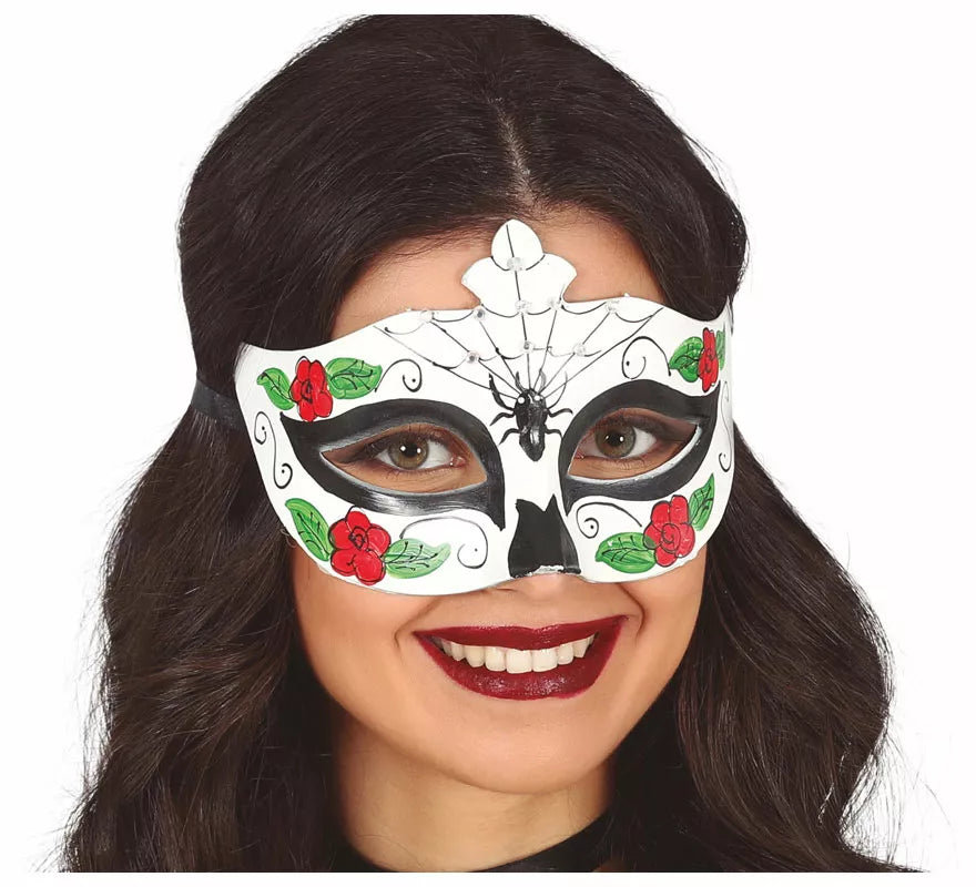 Translation missing: it.Antifaz de Catrina con Araña
