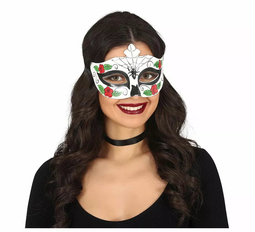 Translation missing: es.Antifaz de Catrina con Araña