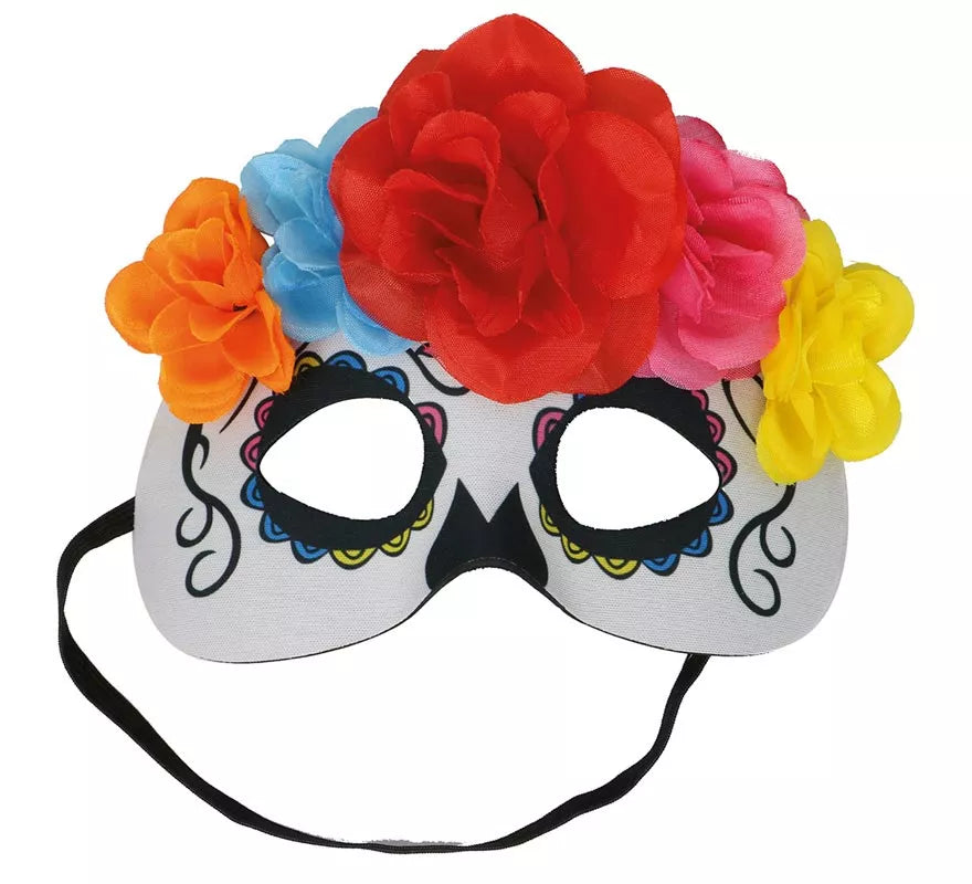 Translation missing: it.Antifaz de Catrina con Flores