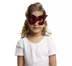 Maschera del demone con paillettes.