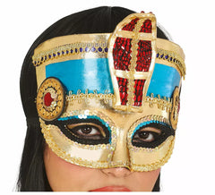 Maschera da faraone con cobra adulto