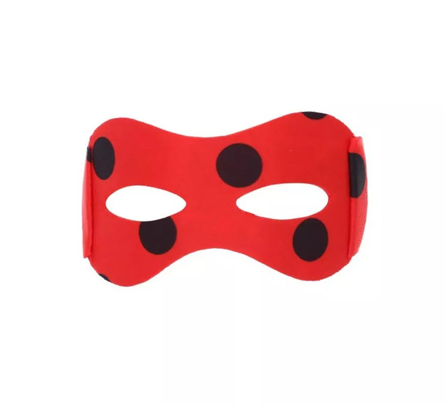 Translation missing: it.Antifaz de Ladybug rojo con lunares