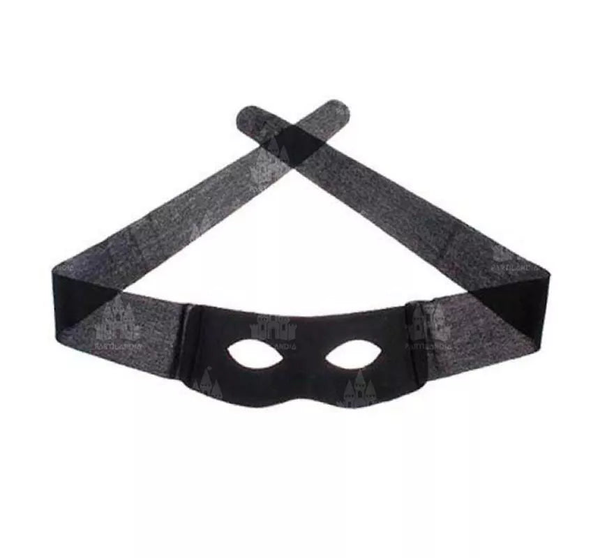 Translation missing: it.Antifaz de negro de bandido enmascarado
