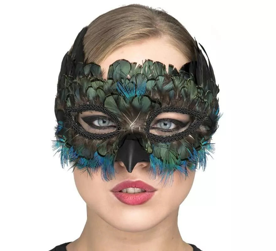 Translation missing: it.Antifaz de Pavo Real con Plumas